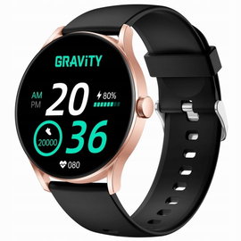 Smartwatch Gravity GT2-2 PRO Czarno Różowy