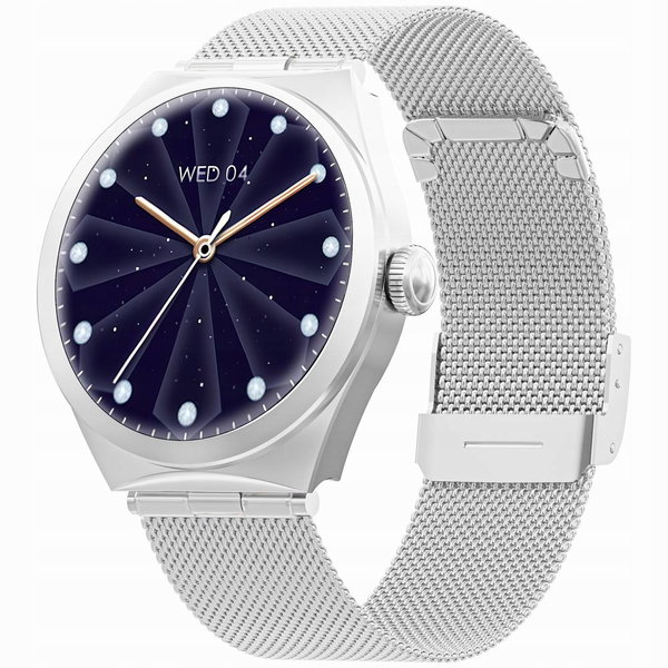 Smartwatch Gravity GT25-7 Srebrny