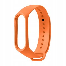 Pasek silikonowy do Xiaomi Mi Band 5/6 - pomarańczowy