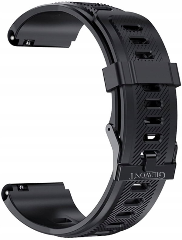 Pasek do Smartwatch Giewont GW430 Czarny 22mm
