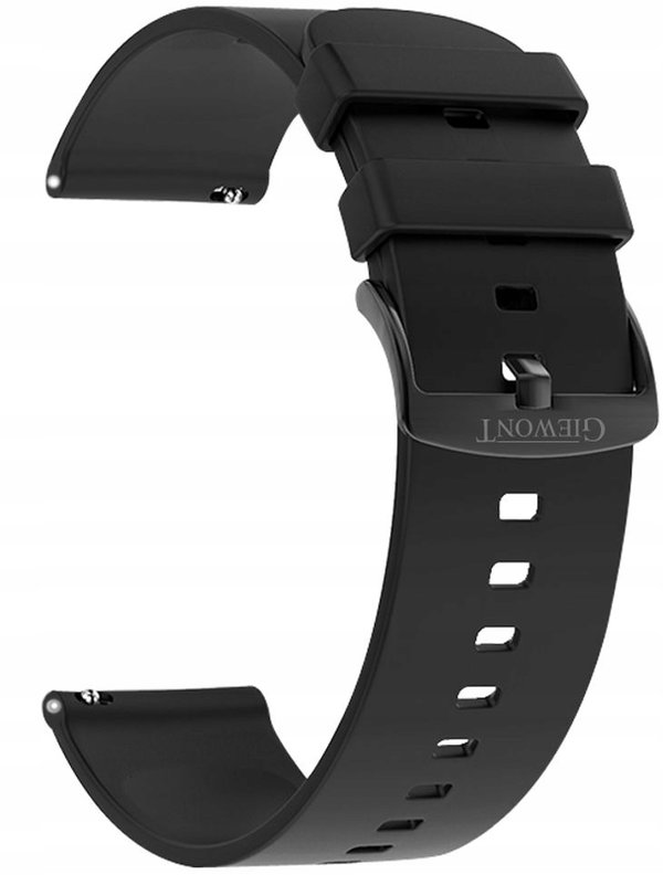 Pasek do Smartwatch Giewont GW330 Czarny Silikonowy