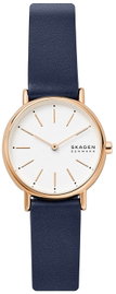 Zegarek damski Skagen kwarcowy tarcza biała pasek granatowy 30 mm