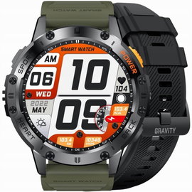 Smartwatch Gravity GT22-5 Czarny 1.43" Ekran Dotykowy