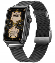 Smartwatch Damski RUBICON RNCF06 Black Mesh