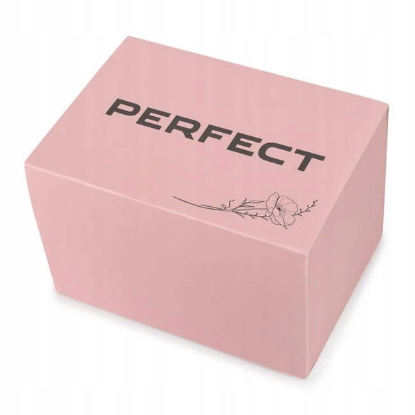 Pudełko PERFECT na zegarek - róż pudrowy