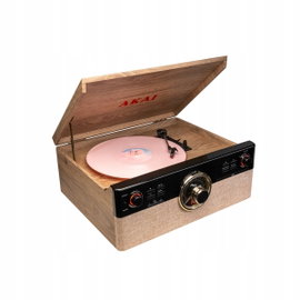 AKAI Gramofon z CD i odtw.kaset ATT-300CC