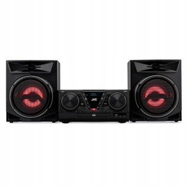 JVC Mini wieża MX-E325B-DAB czarny