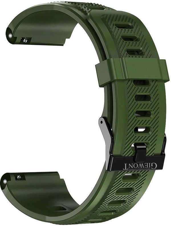 Pasek do Smartwatch Giewont GW430 - Zielony Silikonowy
