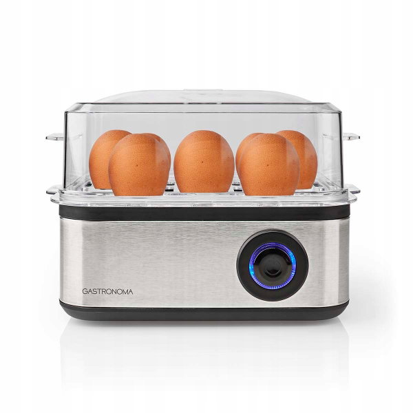 Jajowar Gastronoma 18270102 500 W 8 jajek timer stal nierdzewna
