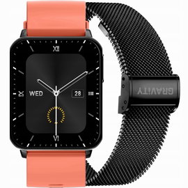Smartwatch Gravity GT17 2 Paski Czarny