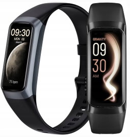 Smartband Gravity GT40-1 Czarny AMOLED