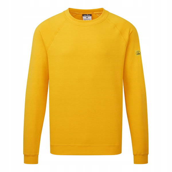 Bluza antystatyczna ESD Głęboki Żółty r. L