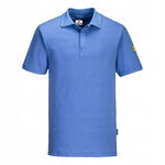 Antystatyczna koszulka Polo ESD Niebieski Hamilton r. XXL