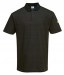 Antystatyczna koszulka Polo ESD Czarny r. 5XL