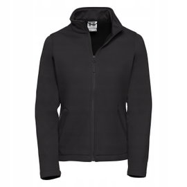 Bluza damska rozpinana bez kaptura Smart Softshell Czarny r. S