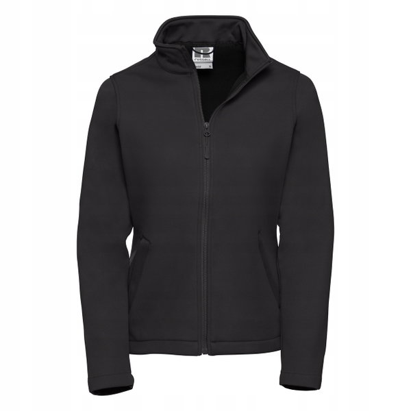 Bluza damska rozpinana bez kaptura Smart Softshell Czarny r. S