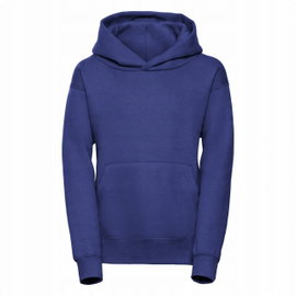 Bluza dziecięca przez głowę z dużym kapturem Jasny Niebieski r. 9-10(140)