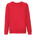 Bluza Dziecięca Raglan Sweat Czerwony r. 5-6(116)
