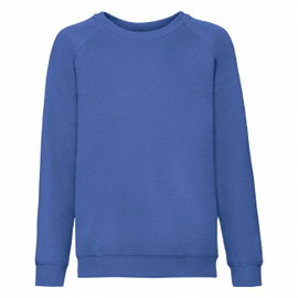 Bluza Dziecięca Raglan Sweat Royal Blue r. 5-6(116)