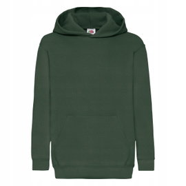 Bluza Dziecięca Z Kapturem Hooded Sweat Zielony butelkowy r. 5-6(116)