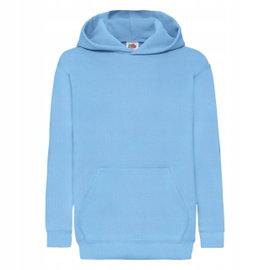 Bluza Dziecięca Z Kapturem Hooded Sweat New Sky Blue r. 5-6(116)