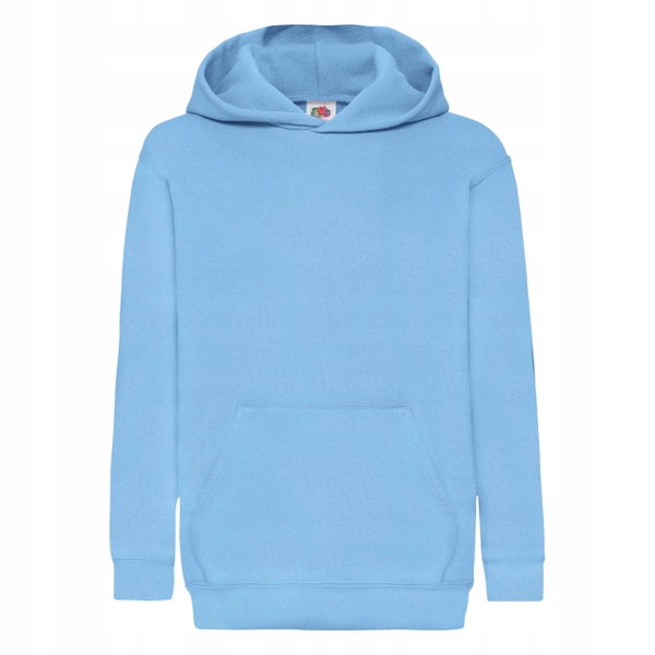 Bluza Dziecięca Z Kapturem Hooded Sweat New Sky Blue r. 5-6(116)