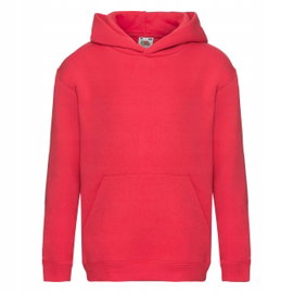 Bluza Dziecięca Z Kapturem Hooded Sweat Czerwony r. 5-6(116)