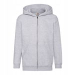 Bluza Dziecięca Z Kapturem Rozpinana Heather Grey r. 9-11(140)
