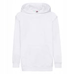 Bluza Dziecięca Z Kapturem Hooded Sweat Biały r. 9-11(140)