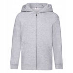 Bluza Dziecięca Z Kapturem Rozpinana Zip Through Hooded Sweat Heather Grey