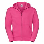 Bluza męska rozpinana z kapturem Authentic Fuksja r. L