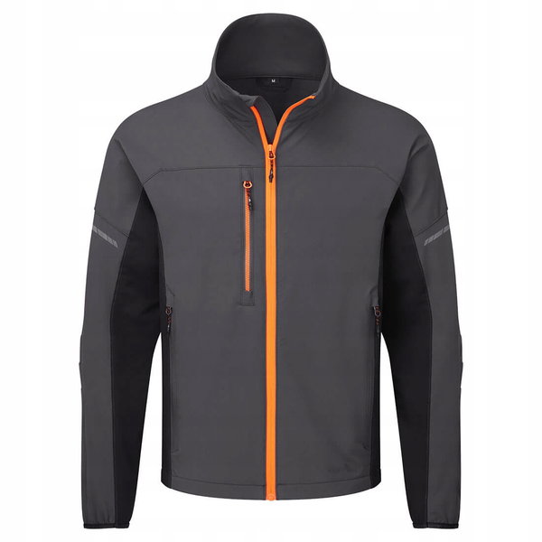 Bluza robocza EV4 ze stretchem Metaliczny Szary Długi r. M