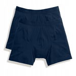 Bokserki męskie Classic Boxer 2-pak Głęboki Granatowy r. S