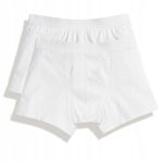 Bokserki męskie Classic Shorty 2-pak Biały r. S