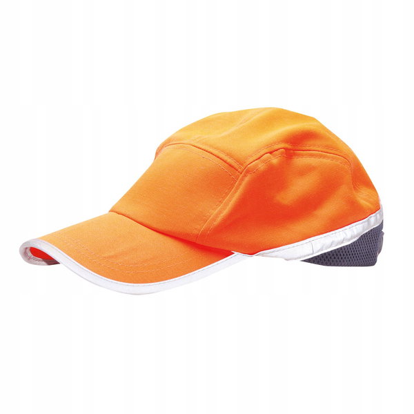 Czapka baseballowa odblaskowa Pomarańczowy/Granatowy r.