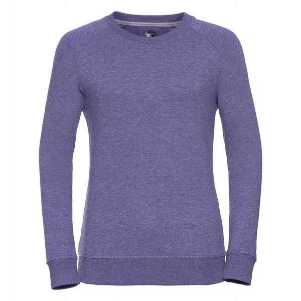 Damska bluza Raglan z długim rękawem Fioletowy r. S