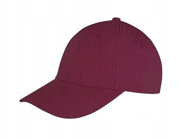 Czapka z daszkiem Memphis Cap bawełniana Burgundowy r. L