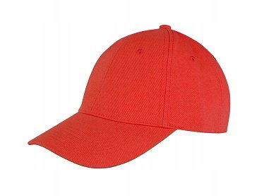 Czapka z daszkiem Memphis Cap bawełniana Czerwony r. L