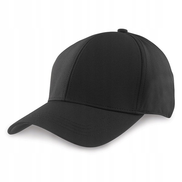 Czapka z daszkiem Performance Soft Shell Czarny r. L