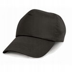 Czapka z daszkiem Unisex bawełniana Czarny r. L