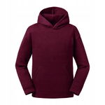 Dziecięca bluza Authentic z kapturem wkładana przez głowę Burgundowy r. 7-8