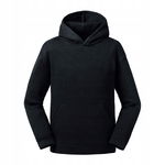 Dziecięca bluza Authentic z kapturem wkładana przez głowę Czarny r. 7-8 (12