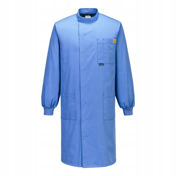 Fartuch ESD Niebieski Hamilton r. M
