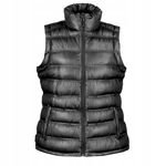 Kamizelka damska Ice Bird rozpinana z kieszeniami Czarny r. XL