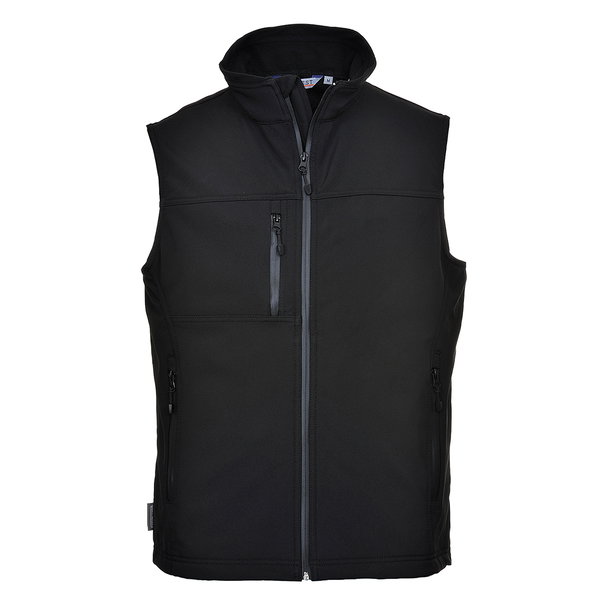 Kamizelka Softshell (3L) Czarny r. XS