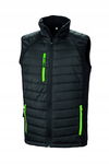 Kamizelka rozpinana Softshell bez rękawów Czarny r. XL