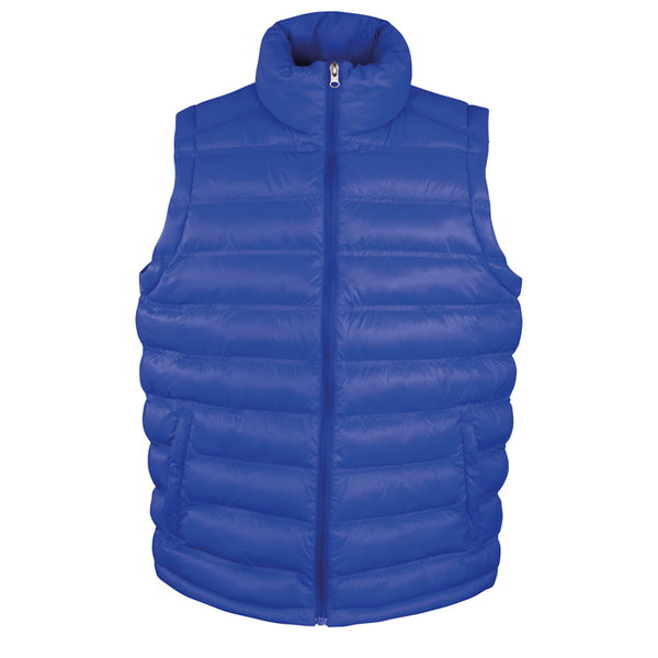 Kamizelka męska Ice Bird rozpinana z kieszeniami Niebieski r. 2XL