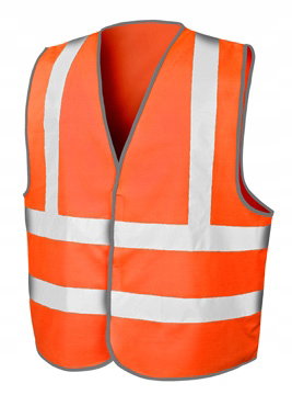 Kamizelka odblaskowa Motorway Pomarańczowy r. 2XL