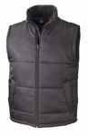 Kamizelka ocieplana Unisex z kieszeniami Czarny r. XL