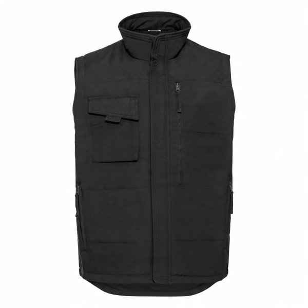 Kamizelka męska Heavy Duty Czarny r. 2XL